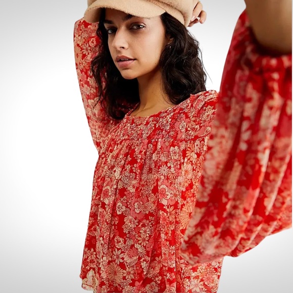 Free People Up For Anything Shirt - Picture 2 of 16